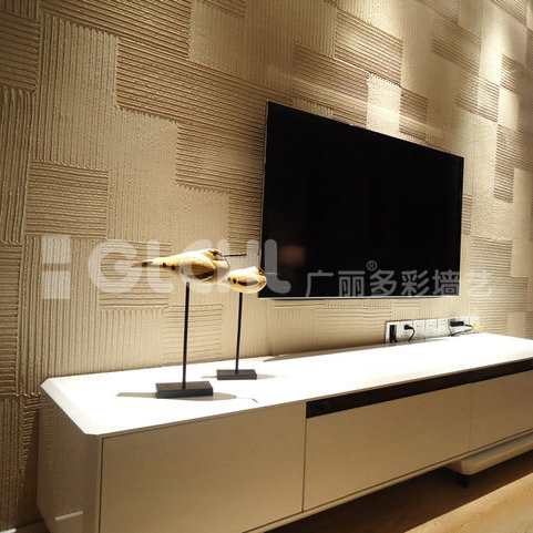 藝術質(zhì)感電視背景墻